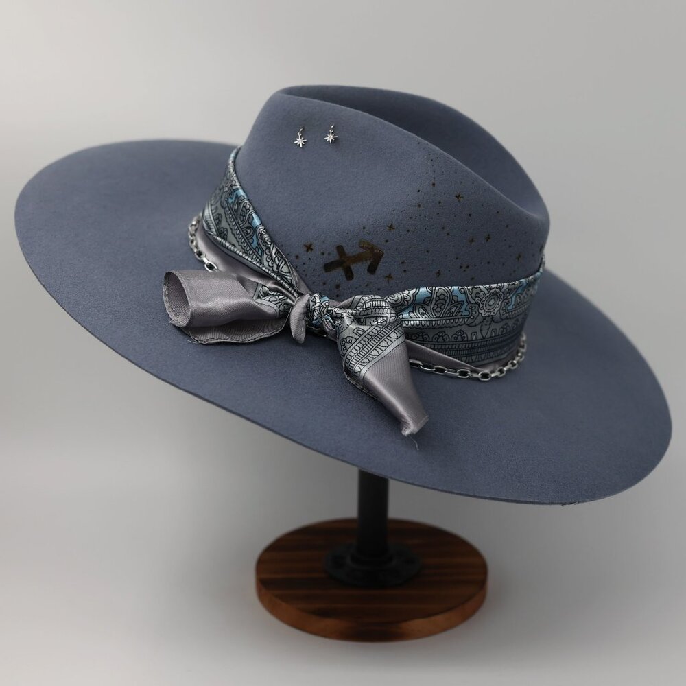 Sagittarius Zodiac Sign Hat western hat accessory
